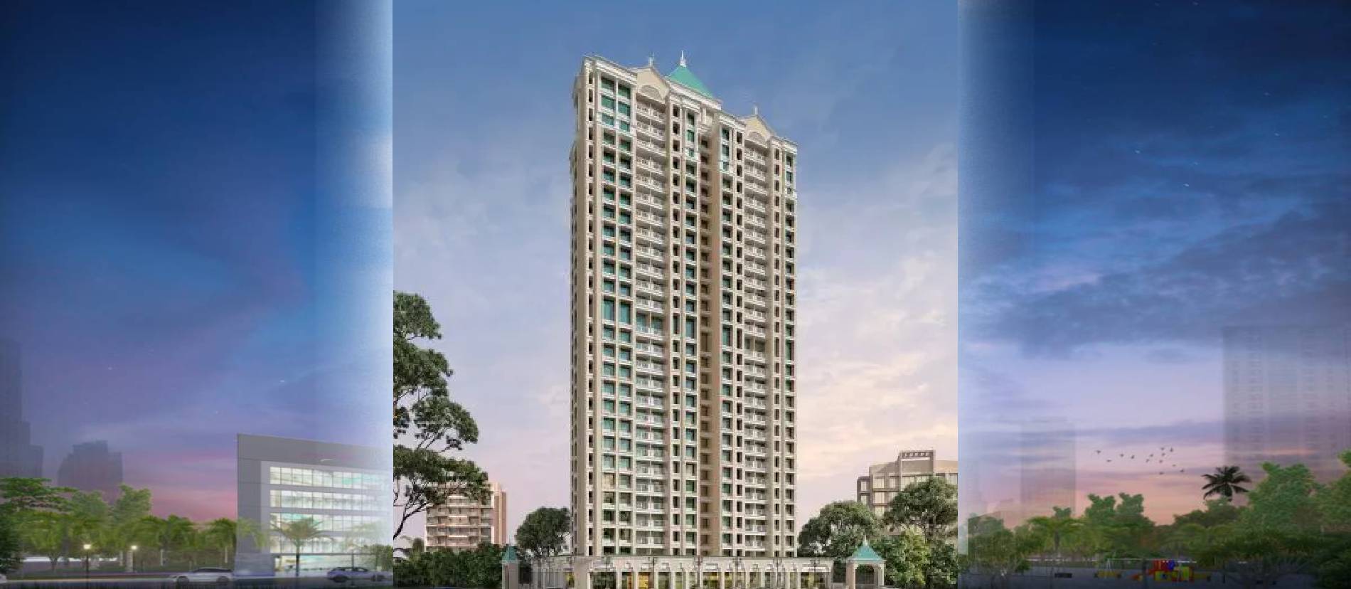 Tharwani Palladian Kharghar Launches 3 BHK Smart Homes – Premium Living from ₹1.21 Cr