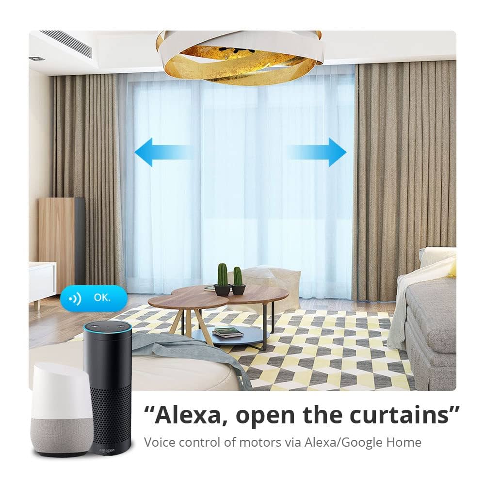Smart Home Automation Under ₹60 k – Alexa Lights, Motorised Curtains, Door Camera