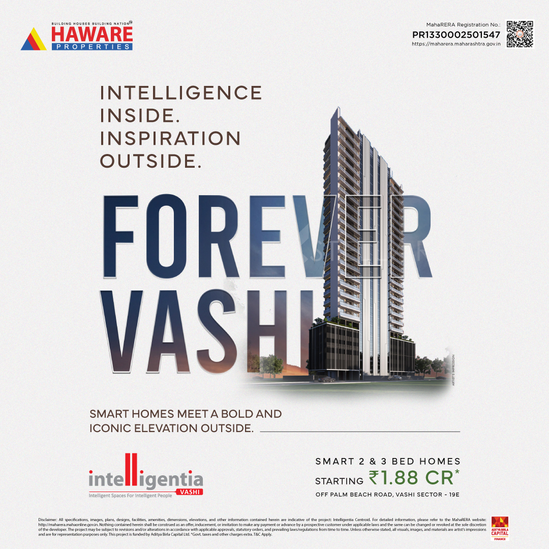 Haware Forever Intelligentia Centroid Vashi | Smart Luxury Apartments in Navi Mumbai