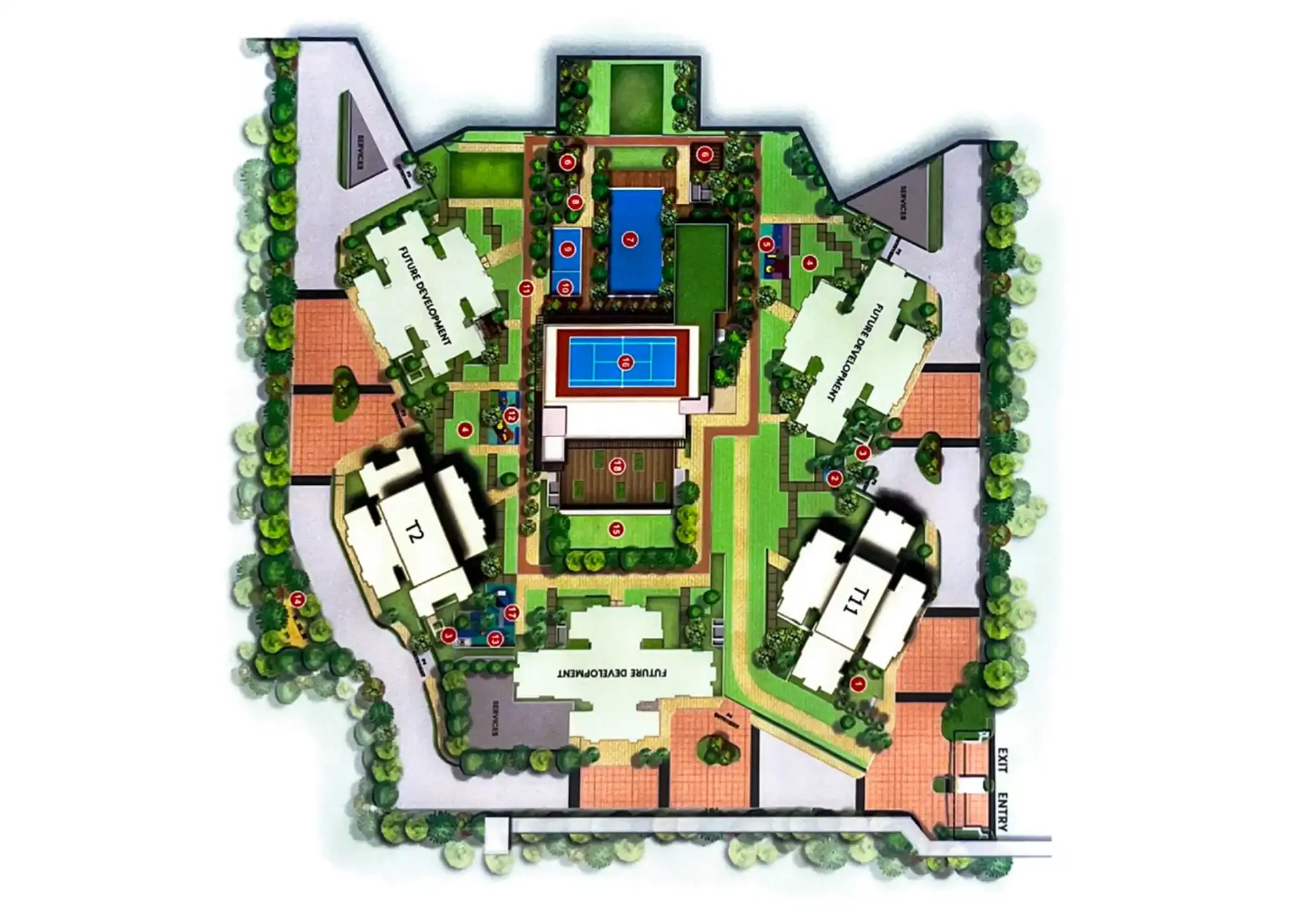 Raheja Jade City Master Plan - 55-acre Mixed Use Township