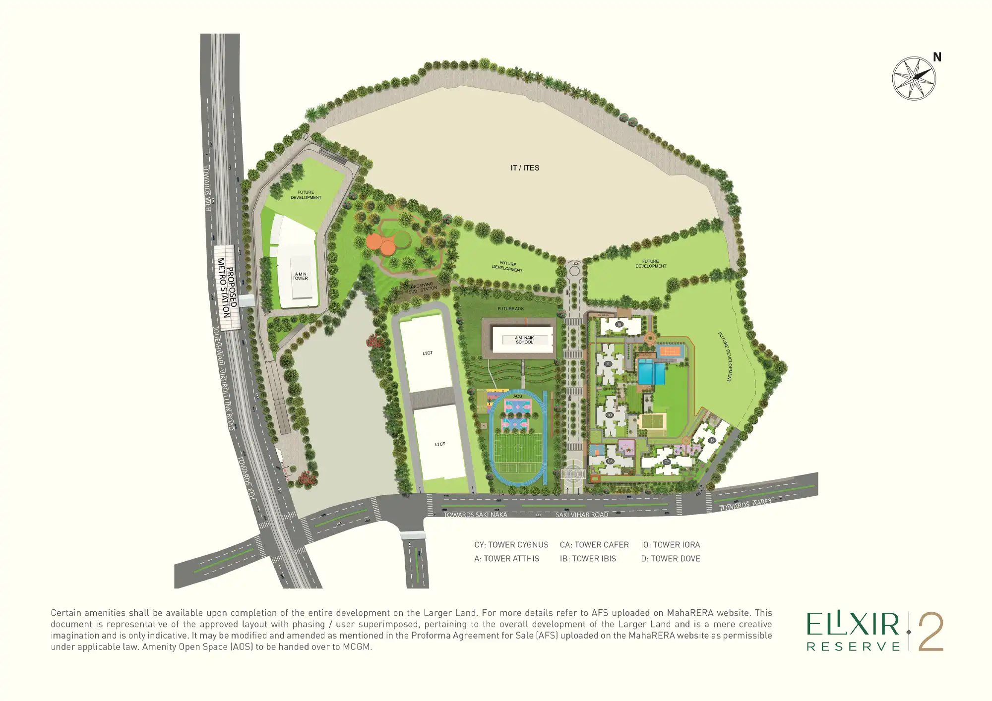 L&T Elixir Reserve Master Plan